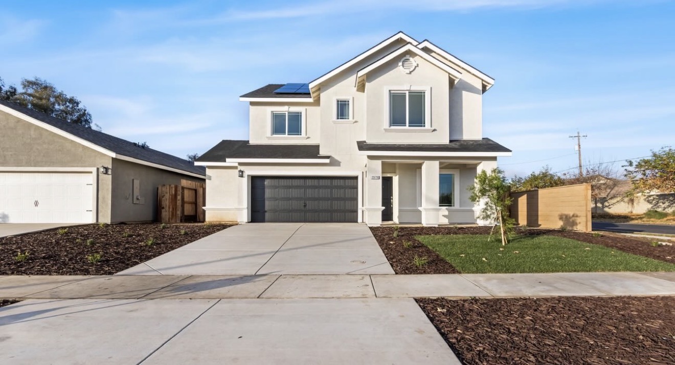 Capella new construction two-story home in southeast Merced