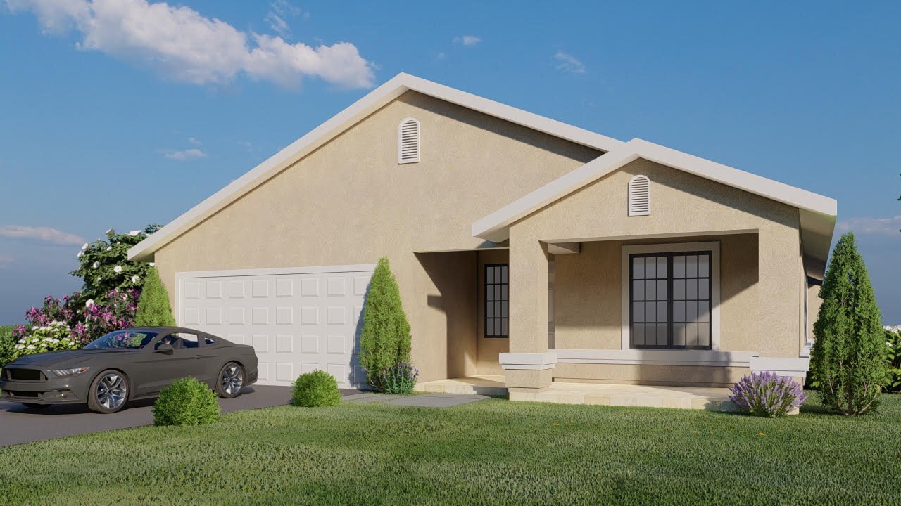 Oleander new construction single-story home in Chowchilla